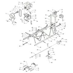 Wacker SP50 Truss Screed Assembly