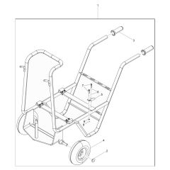 Cart Assembly for Wacker TEH 1