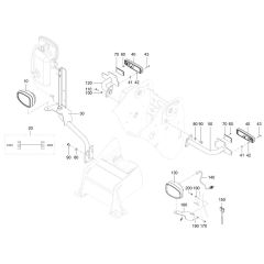 Headlight Assembly for TH412e