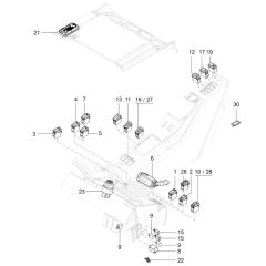 Instrument Panel for Wacker TH412e
