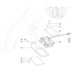 Blower Assembly for Wacker TH412e
