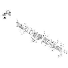 Axle Tube for Wacker TH522