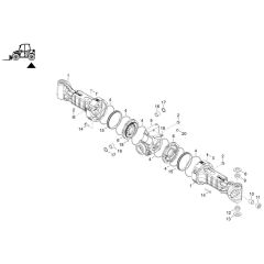 Axle Tube for Wacker TH522
