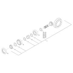 Drive Assembly for Wacker TH522