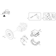 Brake Assembly for TH522