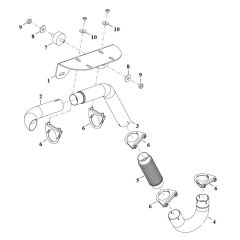 Exhaust Assembly for TH522