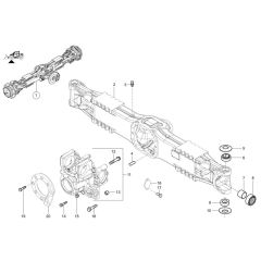 Axle Tube Assembly for TH730