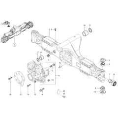Rear Axle Tube Assembly