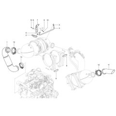 Exhaust System for Wacker TH730
