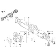 Axle Tube Assembly for TH730