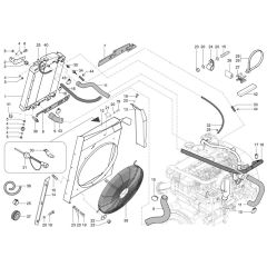 Combi-Cooler for Wacker TH730