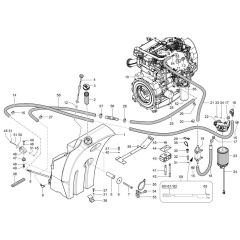 Fuel System for Wacker TH735
