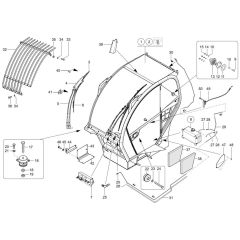 Cabin Assembly for Wacker TH735