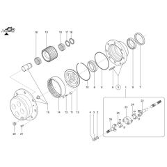 Front Wheel Hub for Wacker TH735