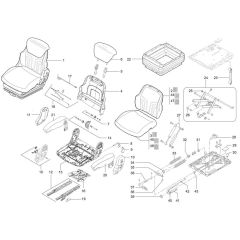 Seat Assembly for Wacker TH735
