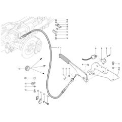 Parking Brake Assembly for TH735