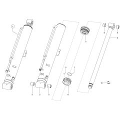 Lift Cylinder for Wacker TH740