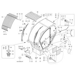 Cabin Assembly for Wacker TH744