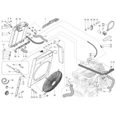 Cooler Assembly for Wacker TH744