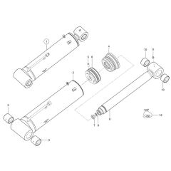 Tilt Ram Assembly for TH744