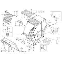 Cabin Assembly for Wacker TH744