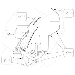 Wiper Device for Wacker TH744