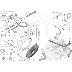 Cooler Assembly for Wacker TH744