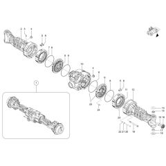 Axle Tube Assembly for TH744