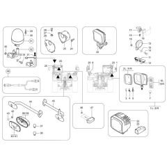 Lighting Assembly for Wacker TH745