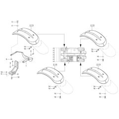 Wheel Cover for Wacker TH745
