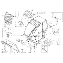 Cabin Frame for Wacker TH745