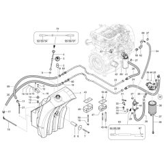 Fuel System for Wacker TH750