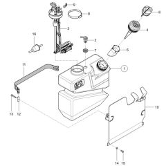 DEF Assembly for Wacker TH750