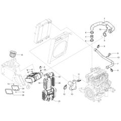 Air Cleaner for Wacker TH750