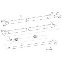 Extension Cylinder for Wacker TH750