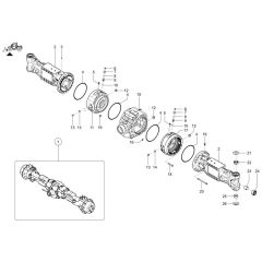 Axle Tube Assembly for Wacker TH755
