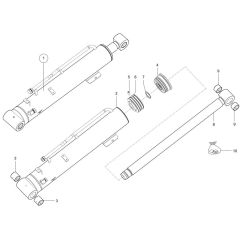 Lift Cylinder for Wacker TH755