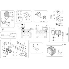 Lighting Assembly for Wacker TH755