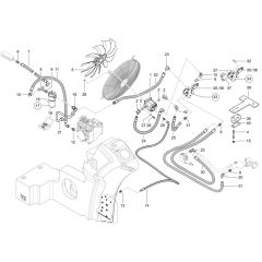 Fan Drive Assembly for TH755