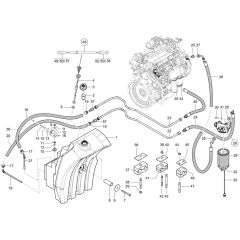 Fuel System for Wacker TH755