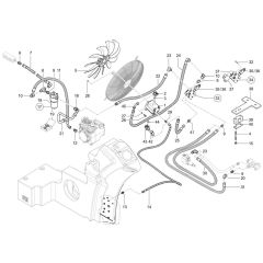 Fan Drive Assembly for Wacker TH755