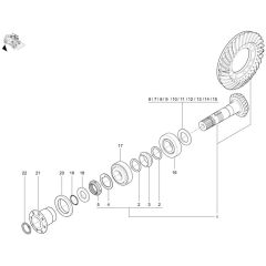 Angle Drive for Wacker TH755