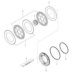 Brake Rear Assembly for TH755