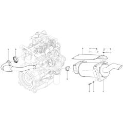 Exhaust Assembly for TH942