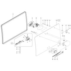 Window Assembly for Wacker TH955
