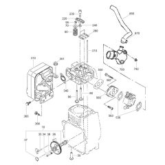 Intake, Exhaust Assembly