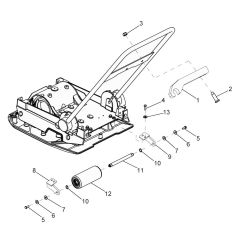 Wheel Assembly for Wacker WP1540W