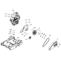 Beltguard, Clutch Assembly