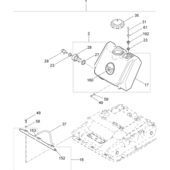 Water System Kit for Wacker WP1540