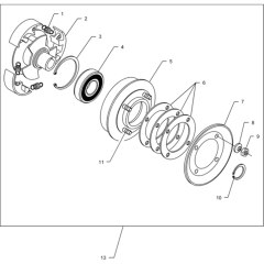 Clutch Assembly for Wacker WP1540